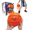 thumbnail image 1 of Balón de básquetbol silencioso de espuma sin aire, talla 7, para usar en cualquier lugar, 1 of 9
