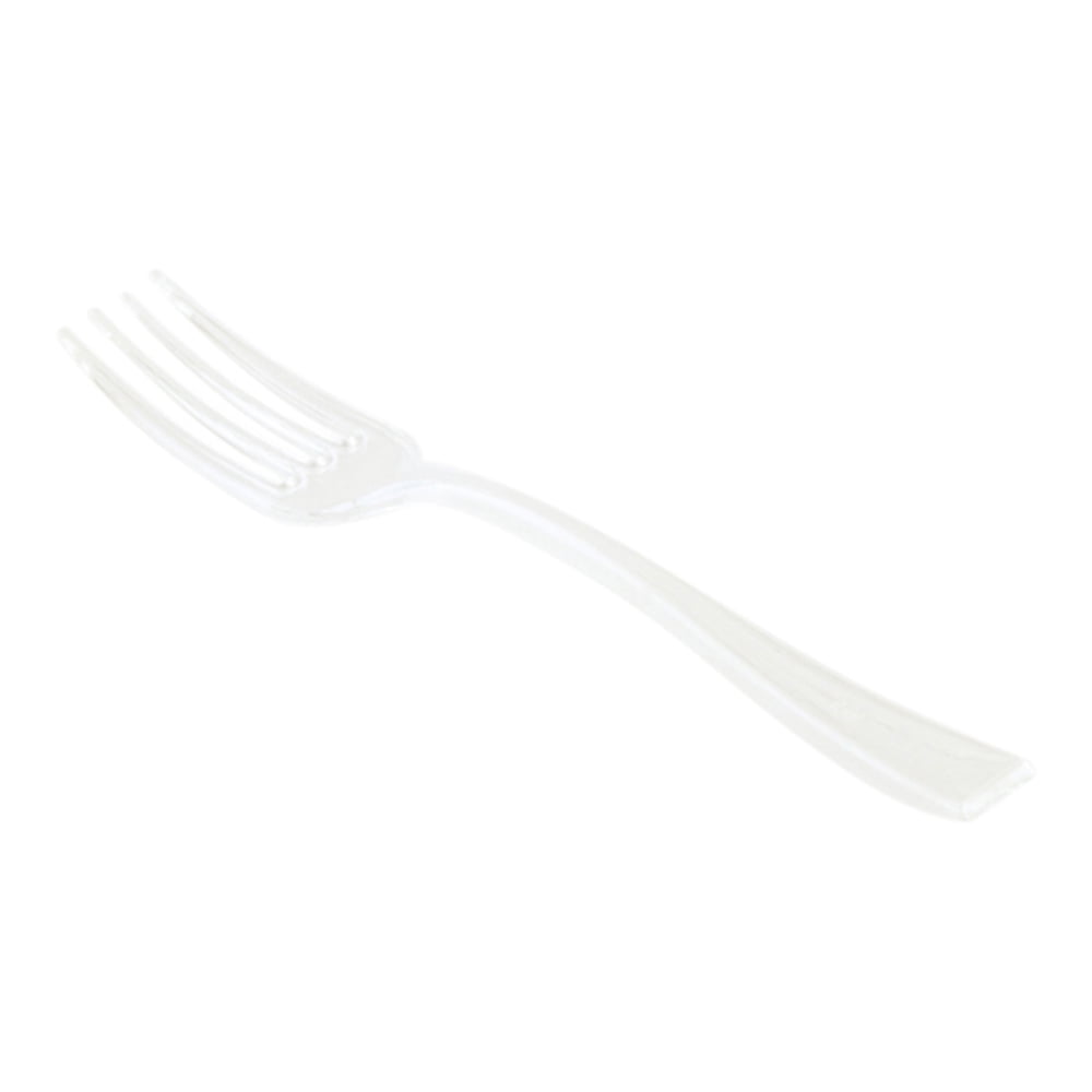 Buy 透明なプラスチックミニフォーク 4 500カウントボックス Online At Lowest Price In Japan