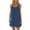 Navy, variant on 50% Off Clearance Erwazi Summer Dresses for Women Sleeveless Tank Dress Plain Pleated T Shirt Dress Casual Loose Mini Dress Sundress Beach Bikini Swimsuit Cover Up