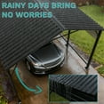 thumbnail image 5 of Patiowell 10'x15' metal Outdoor Carport with Enhanced Base for Cars, Trucks, Boats , Robust Frame for Superior Load-Bearing, Leak-Proof Design, Weather-Resistant Cover for Snow & Rain, 5 of 8