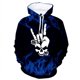 thumbnail image 3 of Sudadera con capucha con estampado gráfico de llamas geniales para hombre, sudadera con estampado 3D de calavera con gestos, sudadera informal, sudaderas holgadas, camisetas de manga larga, 3 of 5