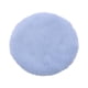 thumbnail image 1 of 1:12 Mini alfombra de peluche Juguetes Escena de vida Muebles Accesorios Alfombra de área de casa de muñecas Azul Redondo S, 1 of 9