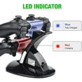 thumbnail image 5 of Ps4 Controller Charger, Dual Usb Fast Charging Console Controller With Led Indicator For Playstation 4 Ps4/ps4 Slim Pro, 5 of 5