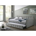 thumbnail image 2 of HMD Fulham Upholstered Twin Daybed with Trundle, Gray, 2 of 5