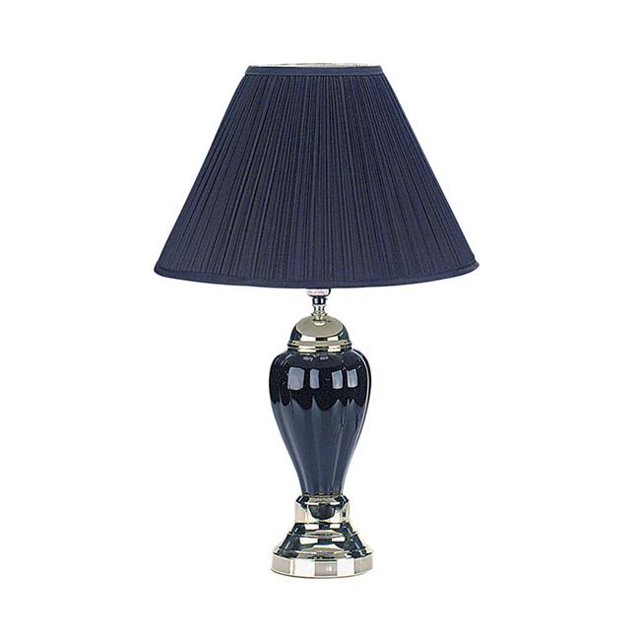 Q-Max 706117BK 27 in. Ceramic Table Lamp - Black
