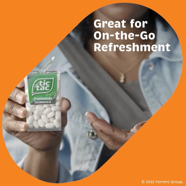 Tic Tac Orange Mints - Office Kitchen Breath Freshener - Walmart