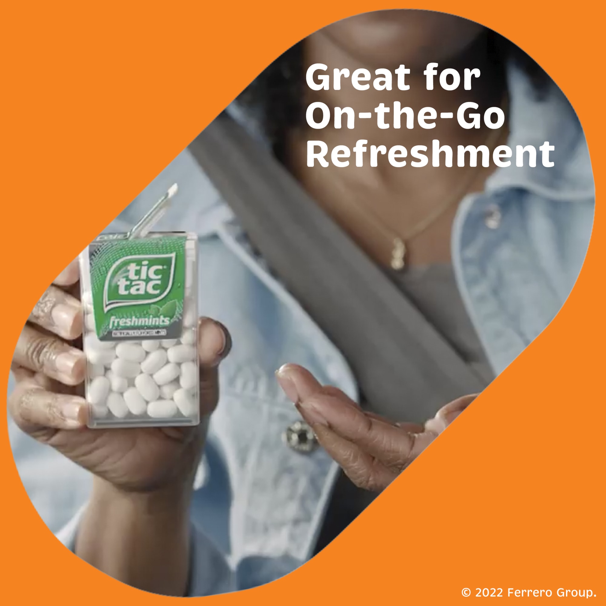 Tic Tac Orange Flavored Mints, On-The-Go Refreshment, Easter Basket Stuffers, 1 oz, Single Pack - image 5 of 10