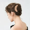 thumbnail image 3 of GaaiKei Ladies Hair Comb Hairpin for Women Decorative Hair Clips Hair Accessories,Champagne, 3 of 4