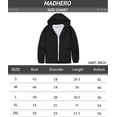 thumbnail image 6 of MADHERO Lightweight Waterproof Removable Hood Windbreaker Jacket and Rain Coat Men's S, 6 of 6
