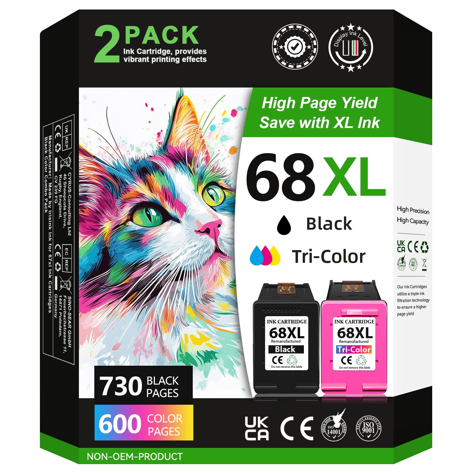 HP 993X インクカートリッジ 4色セット 　各色3本　計12本 HP, Ink Cartridge, 933 3pk Cyan Magenta Yellow, For HP Printer