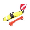 thumbnail image 2 of Diving Buoy Marker Inflatable Training Gear Equipment for Free Diving Yellow, 2 of 8