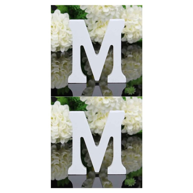 Qarigey 8cm 26 Letters Alphabet Portable Lightweight Hanging Ornament Props Stable Wall Wear-resistant for Wedding Party Home Type2 NO2