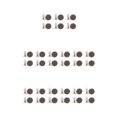 thumbnail image 2 of Redempat 12pcs Easy To Metal Button Buckle Adjust Waistband On Go Fashionable Durable Practical 2 5Set, 2 of 6