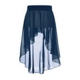 thumbnail image 3 of Girls Chiffon Ballet Dance Wrap Skirt for Ballroom Latin Salsa Tango Performance Practice Skirts, 3 of 7