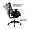 thumbnail image 4 of Union & Scale FlexFit 1500TF Mesh Back Fabric Task Chair Blue/Black UN-1500TF-BLUE, 4 of 7