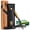 Black & Gold, variant on The Cambridge Cutthroat® Cut Throat Razor Kit with Blades & Travel Pouch - Missanda Hardwood & Stainless Steel Professional Barber Shaver Men - Straight Edge Moustache & Beard Shaper