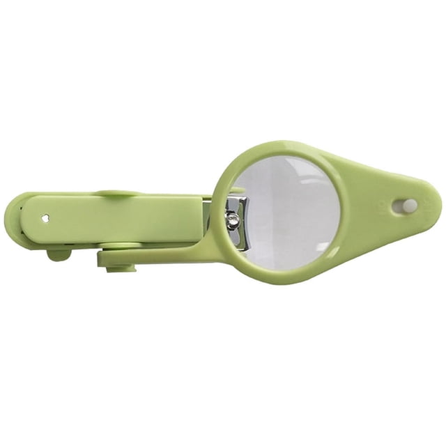 MesaSe Baby Nail Clipper with Light and Magnifier Glasses Infant Nail Trimmer Cutter