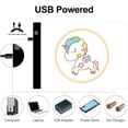 thumbnail image 2 of Panel de luz LED A4 Perzomido alimentado por USB con soporte, 2 of 7