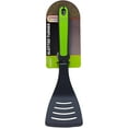 thumbnail image 2 of The Kosher Cook, 12 Inch Silicone Slotted Turner Kitchen Spatulas - Green, 2 of 2
