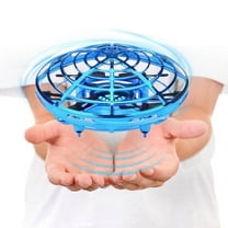 Mini Hand Helicopter Drone RC UFO Flying Toy Hand Operated Sensory Flying Toy for Kids, ABS, 0.44lb