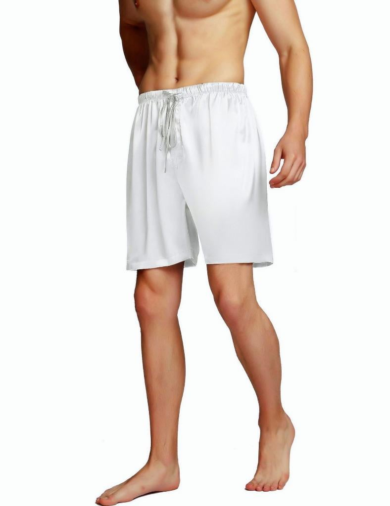 LONXU Mens Pajamas Shorts Boxer Sleep Bottom