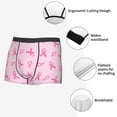thumbnail image 4 of KLL Breast Cancer Awareness 1 Men's Cotton Boxer Briefs Underwear-X-Large, 4 of 8