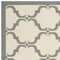 thumbnail image 2 of SAFAVIEH Courtyard Estelle Geometric Indoor/Outdoor Area Rug, Beige/Anthracite, 5'3" x 7'7", 2 of 4