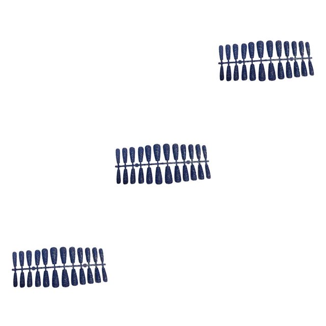 Guardurnaity 24 Pieces False Nails Shimmering Powder Tool Tips Patch Cover Nail Full Style Manicure Fingernail Art Coffin for Home Salon Type1 NO1