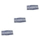 thumbnail image 2 of Qarigey 24 piezas de uñas postizas en polvo brillante puntas de uñas artificiales para el salón del hogar Type1 NO1, 2 of 6