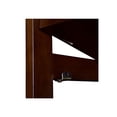 thumbnail image 5 of Regency Flip Flop 67" High Corner Folding Bookcase- Mocha Walnut, 5 of 6