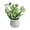 Green, variant on Green Green Artificial Mini Potted Plant With Speckled Egg Simulation For Tabletop Seasonal Decor