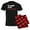 With Red Plaid Pant, variant on CafePress - I'll Sleep After Tax Season Men's Dark Pajamas - Men's Dark Loose Fit Cotton Pajama Set