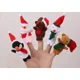thumbnail image 3 of 10 pcs Animals Finger Puppets Set Baby Plush Doll Hand Cartoon Family Hand Puppet Pigs Cloth theater Educational Toys for Kids, 3 of 5