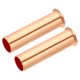 thumbnail image 1 of Accesorio de tubo acampanado de cobre Uxcell de 5/8" (16mm) OD, 2 piezas de accesorio de tubería para HVAC, refrigeración y plomería, 1 of 5