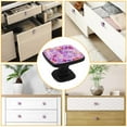 thumbnail image 7 of 4 Pcs Cabinet Handle Drawer Pulls Geometric Pink Knobs with Screws Square Furniture Office Cabinet Knob Decoration, 7 of 7