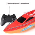 thumbnail image 4 of Modelo de lancha rápida inalámbrica Multicolor opcional, vehículo de juguete bajo el agua, diseño aerodinámico, novedad, 4 of 4