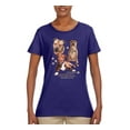 thumbnail image 2 of If It's Not a Pitbull It's Just a Dog Gift | Womens Dog Lover Graphic T-Shirt, Purple, Medium, 2 of 3