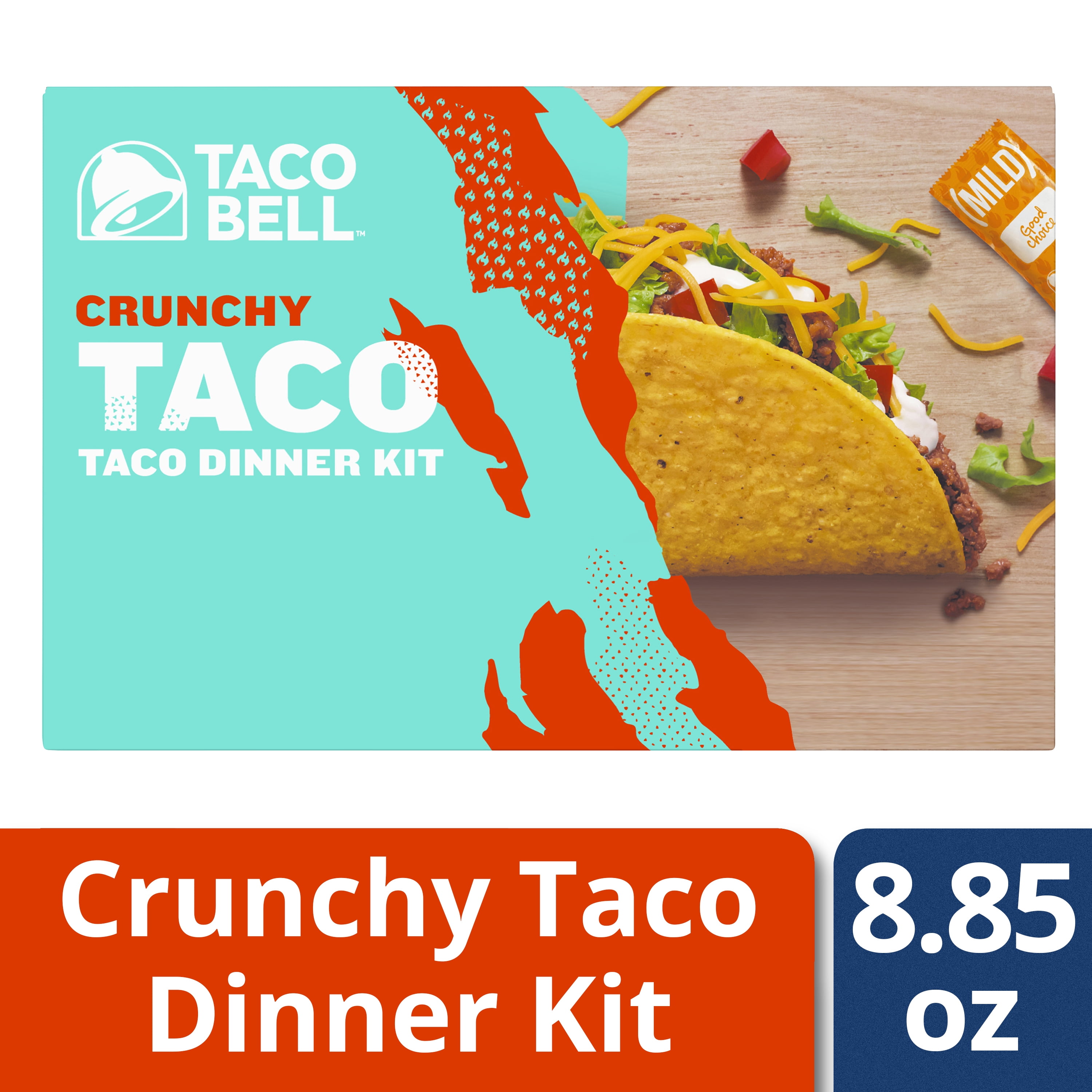 Taco Bell Crunchy Taco Dinner Kit, 12 count Box