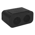 thumbnail image 4 of Altavoz Bluetooth de carga inalámbrica multifunción de 15 W, carga rápida, radio FM, temporizador de apagado automático, altavoces con alarma dual, color negro, 4 of 12