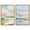 Gold Frame, variant on Misty Blush Serenity Canvas Print Sunset Pink Wall Decor Set by Art Remedy, White Frame, 20 x 30