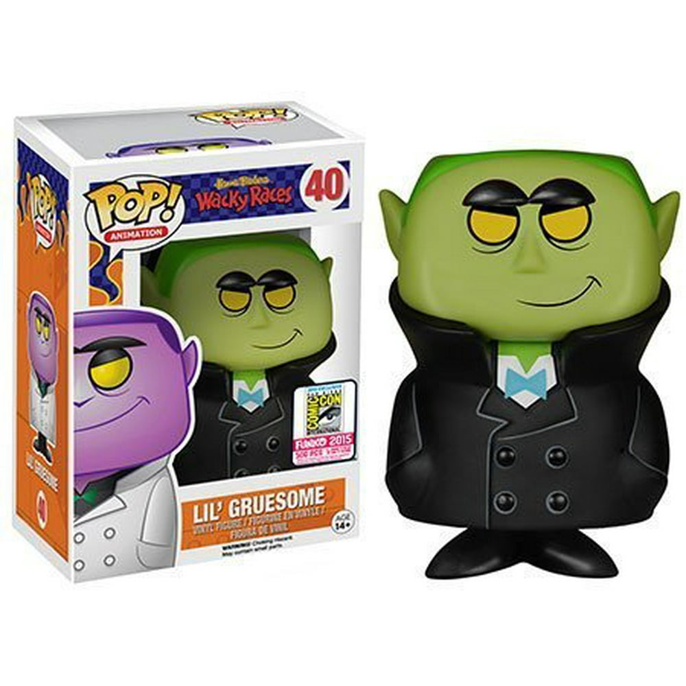 FUNKO POP ANIMATION WACKY RACES #40 LIL' GRUESOME (GREEN) SDCC 2015 EXCLUSIVE - Walmart.com