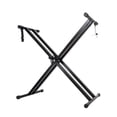 thumbnail image 4 of braveheart Electronic Keyboard Stand Heavy Duty Adjustable Rack Easy Storage Performance Ready Must Have Piano Keyboard Stand, 4 of 6