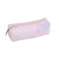 thumbnail image 3 of Summer Saving!Back_to_School Saving!School_Supplies!Under $1 dollars!Special Pencil Case Pouch, Colorful Pencil Pouch Makeup Brush Bags ForTeenagers Home Office Orginazer, Pink, 3 of 8