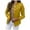 Yellow, variant on FRSASU Plus Size Women Coats Women'S Solid Color Long-Sleeved Slim-Breasted Small Suit Short Coat Top