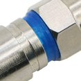 thumbnail image 5 of Compression RG6 F Connector Coax Coaxial Adapter Plug for Satellite & Cable TV (100 Pack), 5 of 5