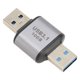 thumbnail image 5 of Adaptador USB A 3.1 macho a USB A 3.1 macho de 10 Gbps con carcasa de aleación de aluminio Adaptador USB A 3.1 macho para computadoras portátiles y de escritorio, 5 of 12