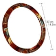thumbnail image 4 of Labour Day 14.5 Inch Printing PVC Leather Steering Wheel Cover Auto Accessories, 4 of 6