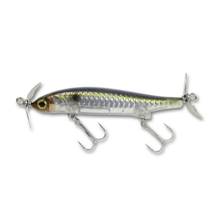 UPC: 0843459012589 | Jackall Fishing I-PROP75 IS THREADFIN SHAD Sinking Prop Baits [JIPROP75S-ISTH]