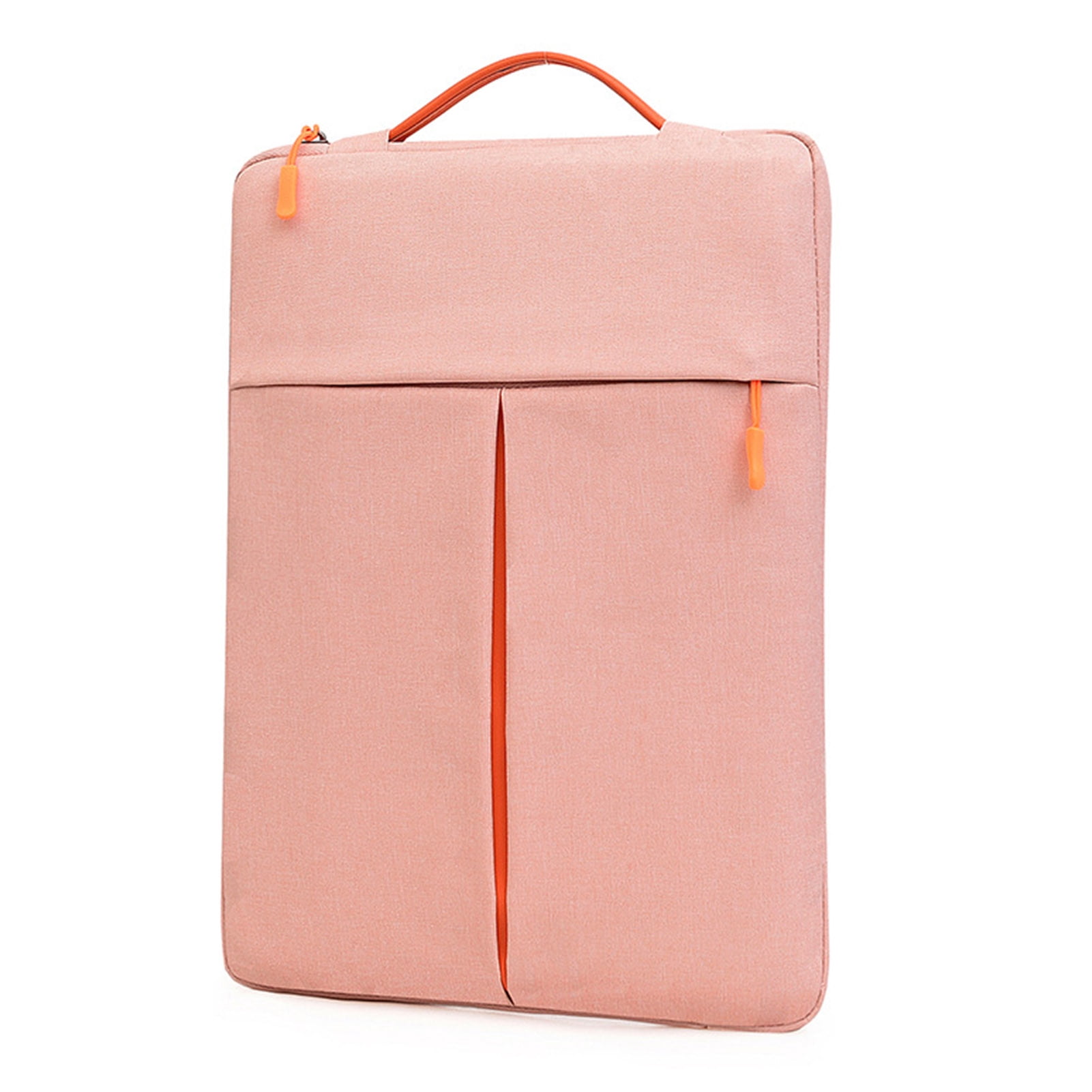 Deyuer Splash-proof Laptop Case Notebook Sleeve with Handle Soft Lining Design Waterproof Universal Laptop Storage Bag,Pink