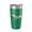 Green, variant on Harlan County Lake Map Tumbler Travel Mug Insulated Laser Engraved Coffee Cup Nebraska 20 oz Dark Gray